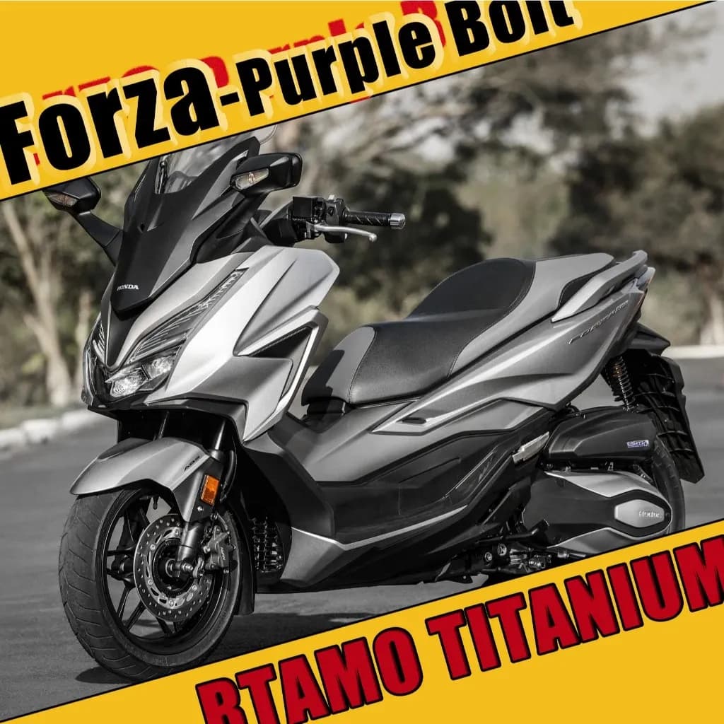 RTAMO ไทเทเนียม Gr5 Full Set Fit For Forza350 Purple Green Available