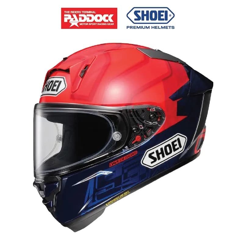 SHOEI หมวกกันน็อค X15 ลาย MARQUEZ7 TC1 (TC1)