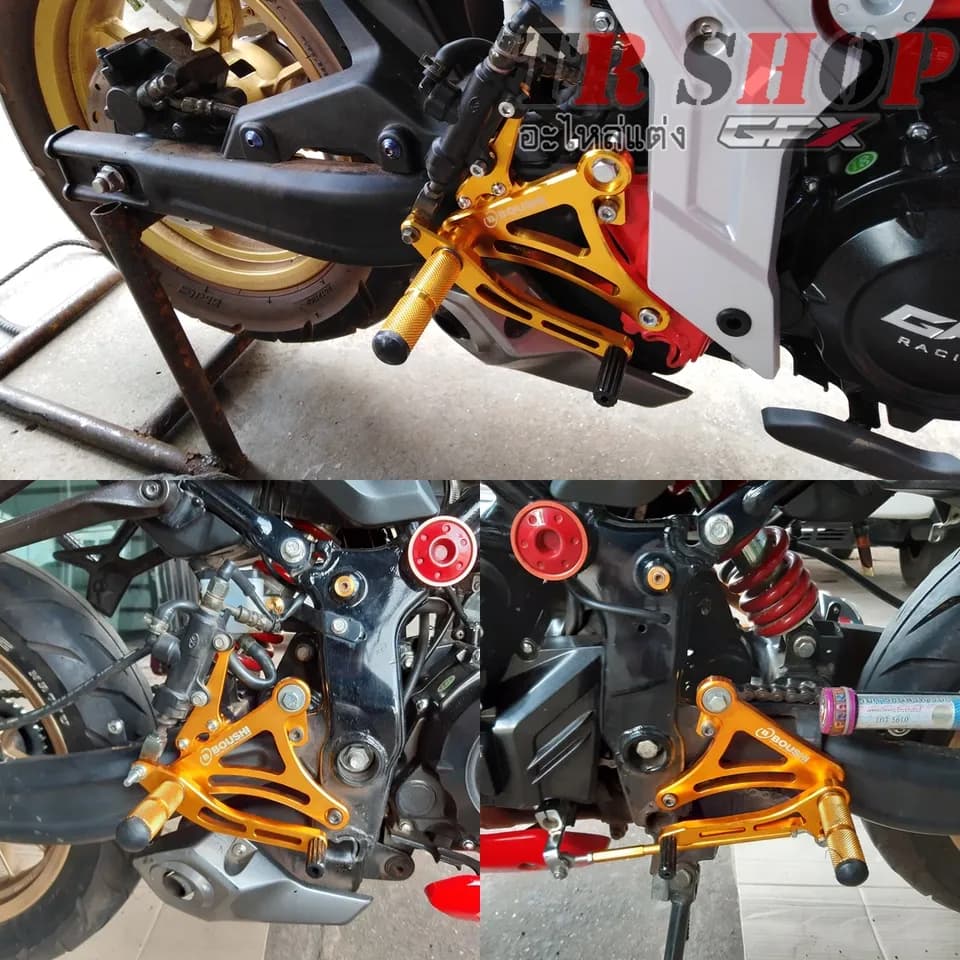 เกียร์โยงแต่ง สำหรับ GPX Demon 150 GR V.1 / GN (งาน DIY No.22)