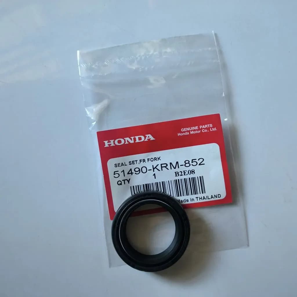 ซีลโช๊คหน้า PCX125, PCX150, PCX160, ZOOMER-X, CBR, MSX, ADV150, MONKEY, GROM, NSR [51490-KRM-852]