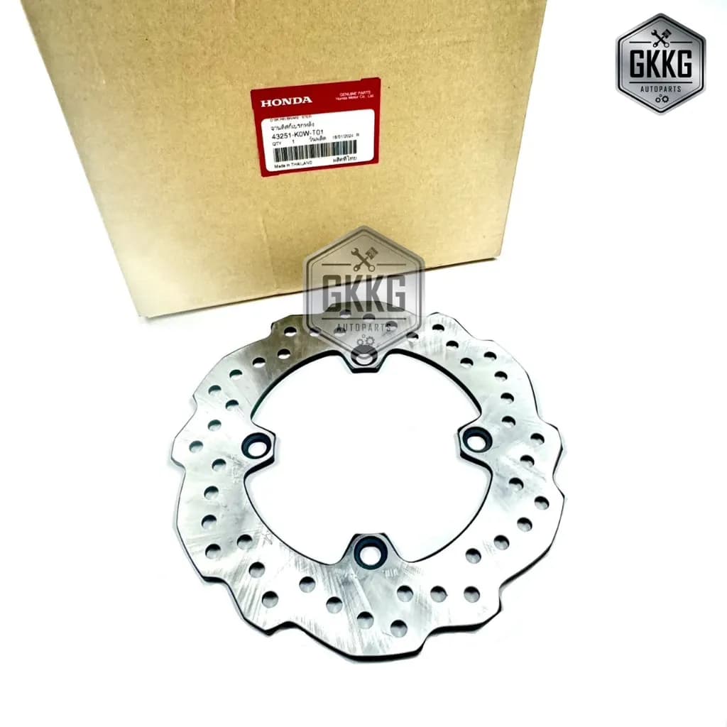 จานดิสเบรคหลัง แท้ศูนย์ HONDA ADV150 ADV160 รหัสสินค้า 43251-K0W-T01