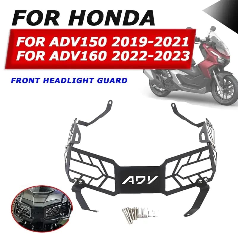 2019-2024 การ์ดไฟหน้า ADV 160 / ADV 150 ( Logo ADV ) แท้ 100% Headlight Shield Guard Protector