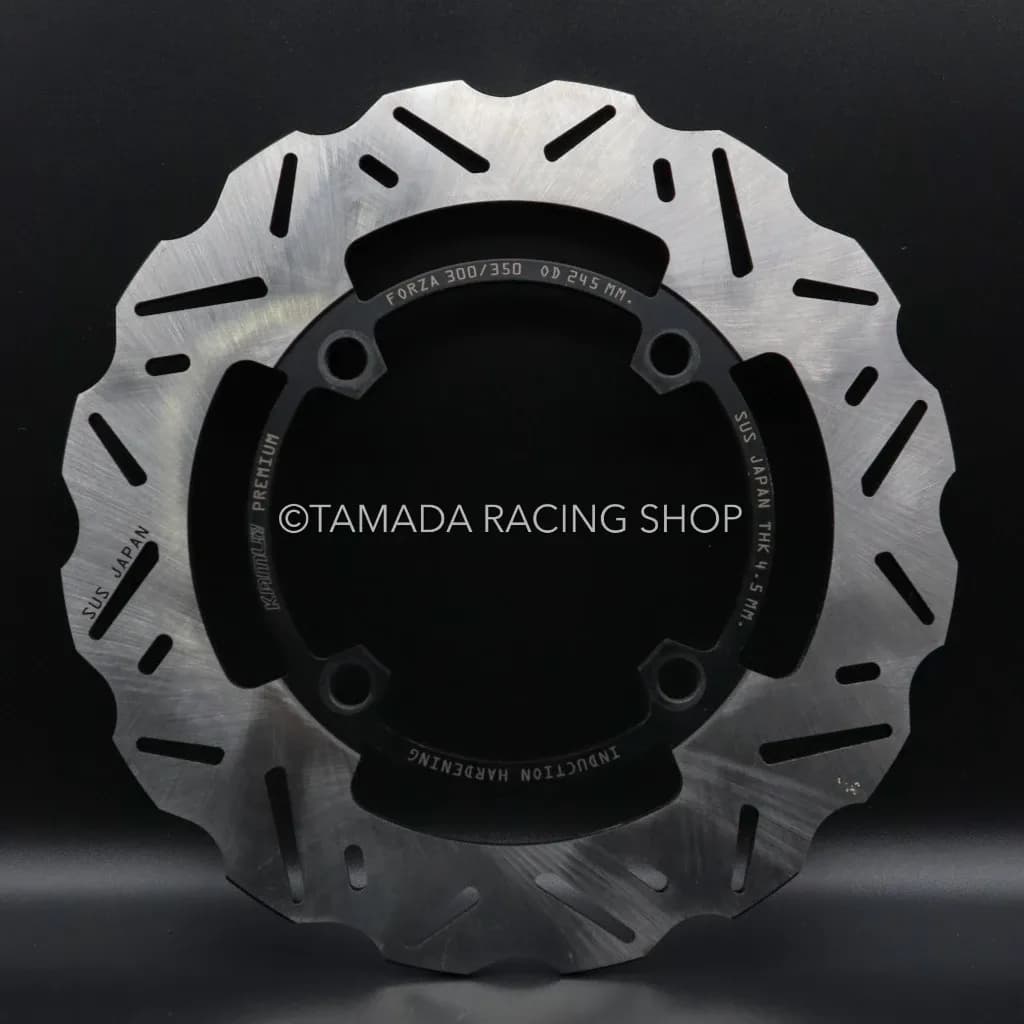 KAMUI จานเบรกหลัง 245มม FORZA 300/350 |ใบกลม/ใบหยัก