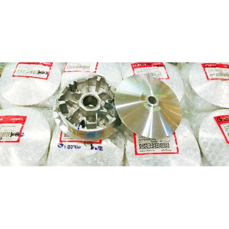 ชุดชามเม็ด Honda Lead125 / Giorno 125 / Giorno Plus (ชามแท้ 100% ขูดร่อง ปรับองศา ไล่เบา) ตรงรุ่น