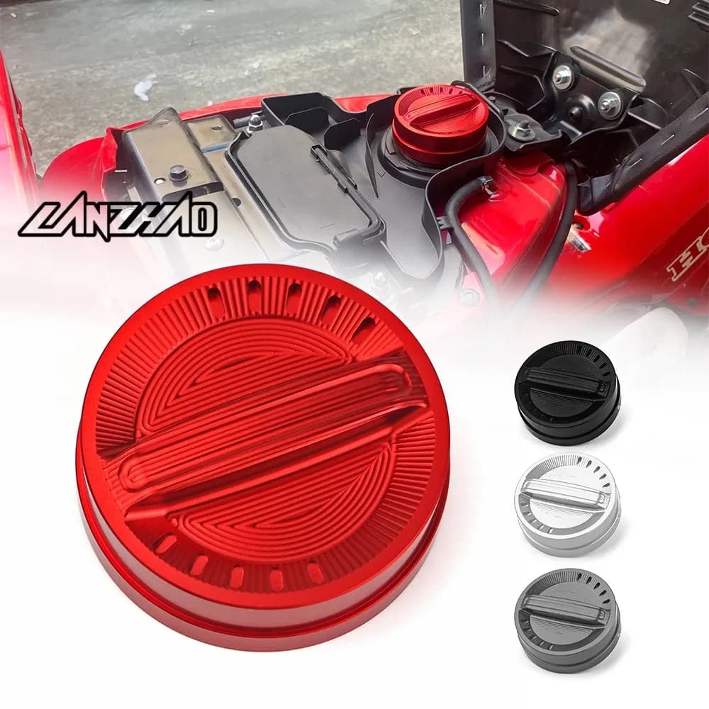 ฝาครอบถังน้ํามันเชื้อเพลิง CNC สําหรับรถจักรยานยนต์ HONDA ADV150 ADV160 PCX 150
