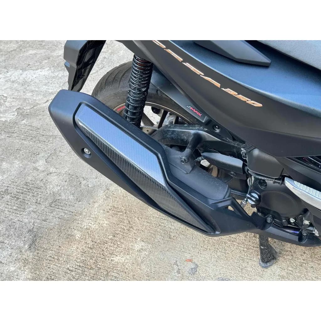 FORZA 300-350 ฟิล์มกันรอยครอบท่อ FORZA 300-350 ฟิล์ฺมกันรอยเกรดพรีเมี่ยม ป้องกันรอยขีดข่วน