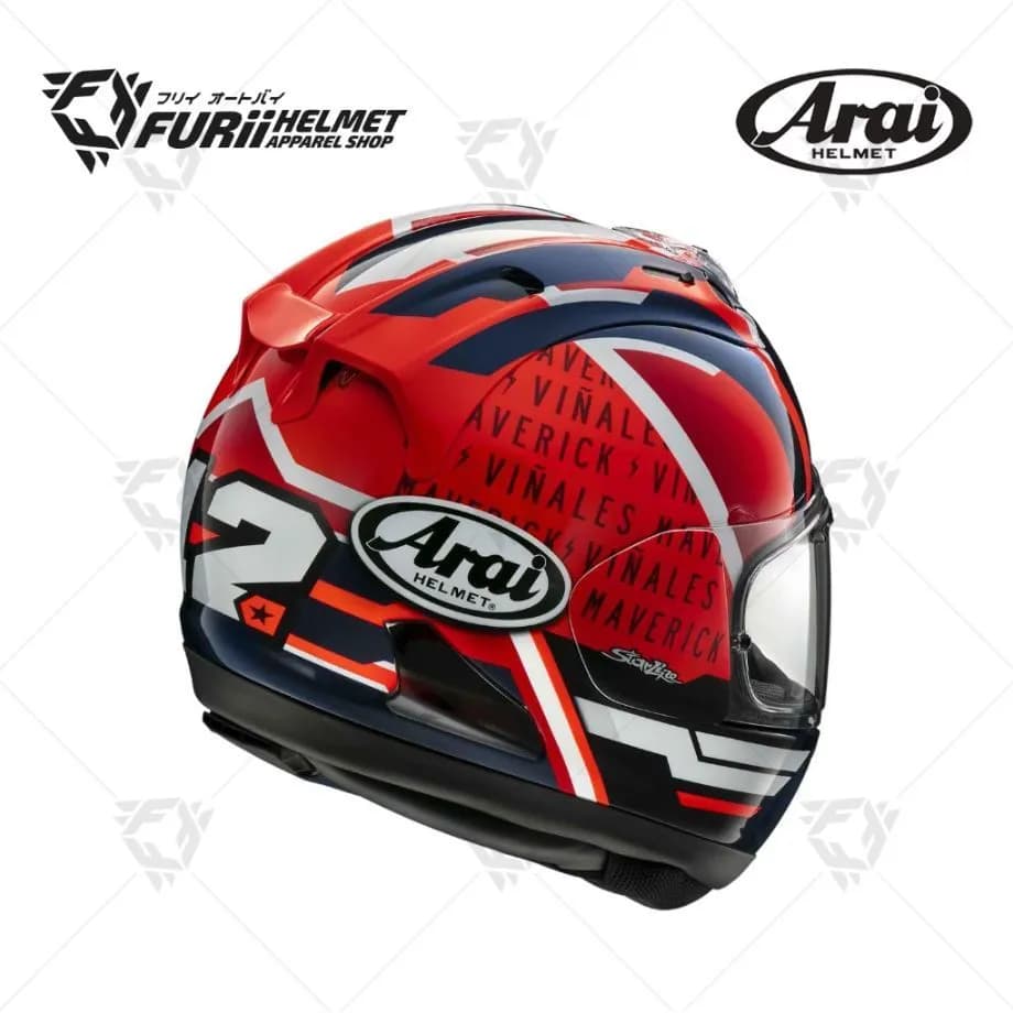 หมวกกันน็อค ARAI RX-7V EVO ลาย MAVERICK GP5 (แท้ศูนย์ไทย) มาตรฐาน ECE R22-06