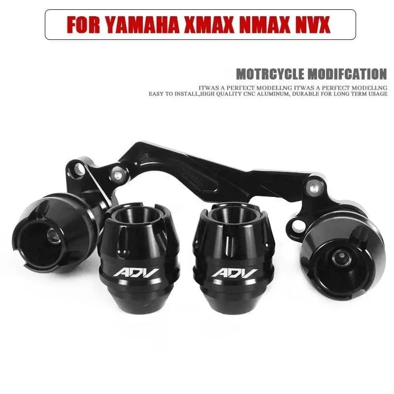 สําหรับ Honda ADV150 ADV 150 350 อุปกรณ์เสริมด้านหน้าด้านหลังล้อเพลาส้อม Crash Sliders ป้องกันการล่มสลาย