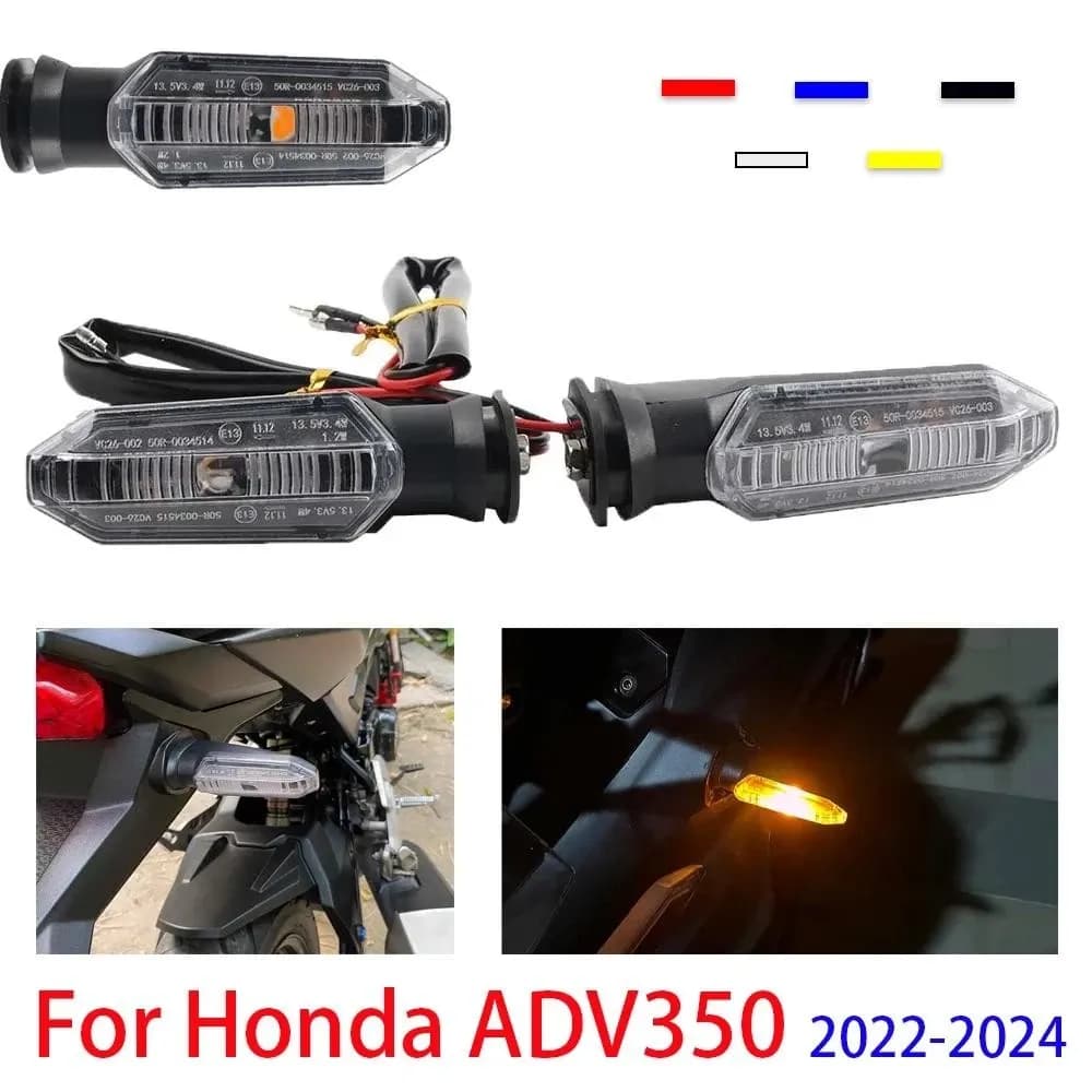ไฟเลี้ยว LED สำหรับ HONDA ADV350 ADV 150 160 350 ADV150 X-ADV 750 FORZA 750 FORZA 750 ไฟเลี้ยวแบบกระพริบ