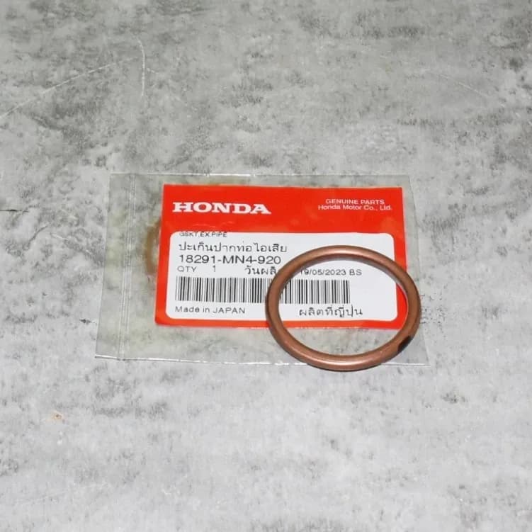 ประเก็นปากท่อไอเสีย ประเก็นคอท่อ Forza 350 / ADV350 ปี20-23 แท้ศูนย์ฮอนด้า ราคา/1ชิ้น 18291-MN4-920