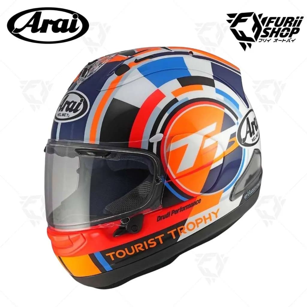 หมวกกันน็อคเต็มใบ ARAI RX-7V EVO IOM TT 2025 แท้ 100% ประกันศูนย์ไทย