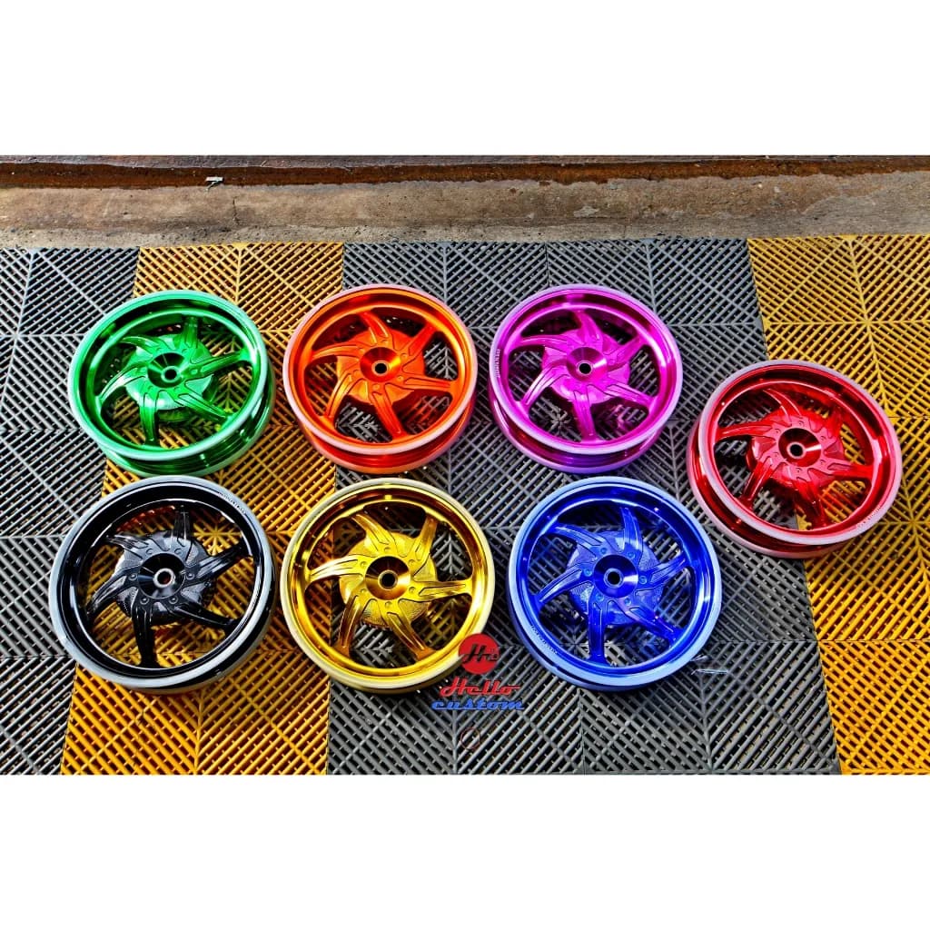 ล้อแต่ง CNC Honda Giorno+ (Giorno 125) อลูมิเนียม