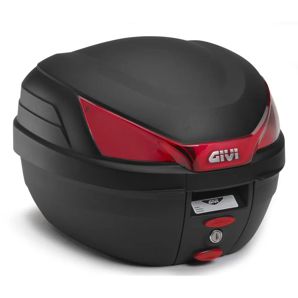 GIVI B27N-S 27 ลิตร Monolock Top Case พร้อมไฟเบรก - กล่องท้ายมอเตอร์ไซค์ Honda Giorno