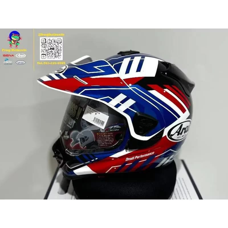 หมวกกันน็อค ARAI Tour-Cross V Trail Blue (ของแท้จากญี่ปุ่น)