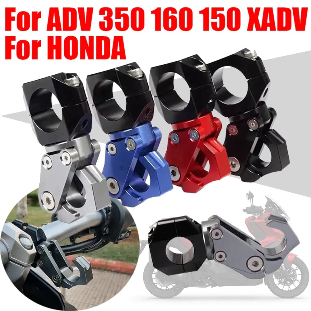 สำหรับ Honda ADV160 ADV 125 150 350 XADV750 ADV350 ตะขอเกี่ยวแฮนด์บาร์ ตะขอเกี่ยวกระเป๋า ที่แขวนกระเป๋า