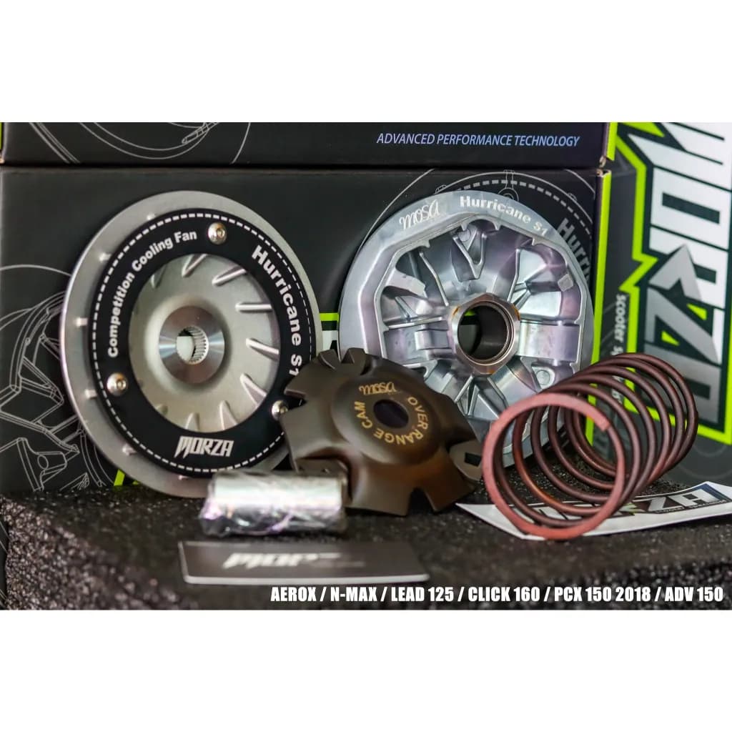 ชุดชาม MORZA Honda LEAD 125 / Giorno / PCX 150 (2018) / ADV 150 R1 / S1 Hurricane