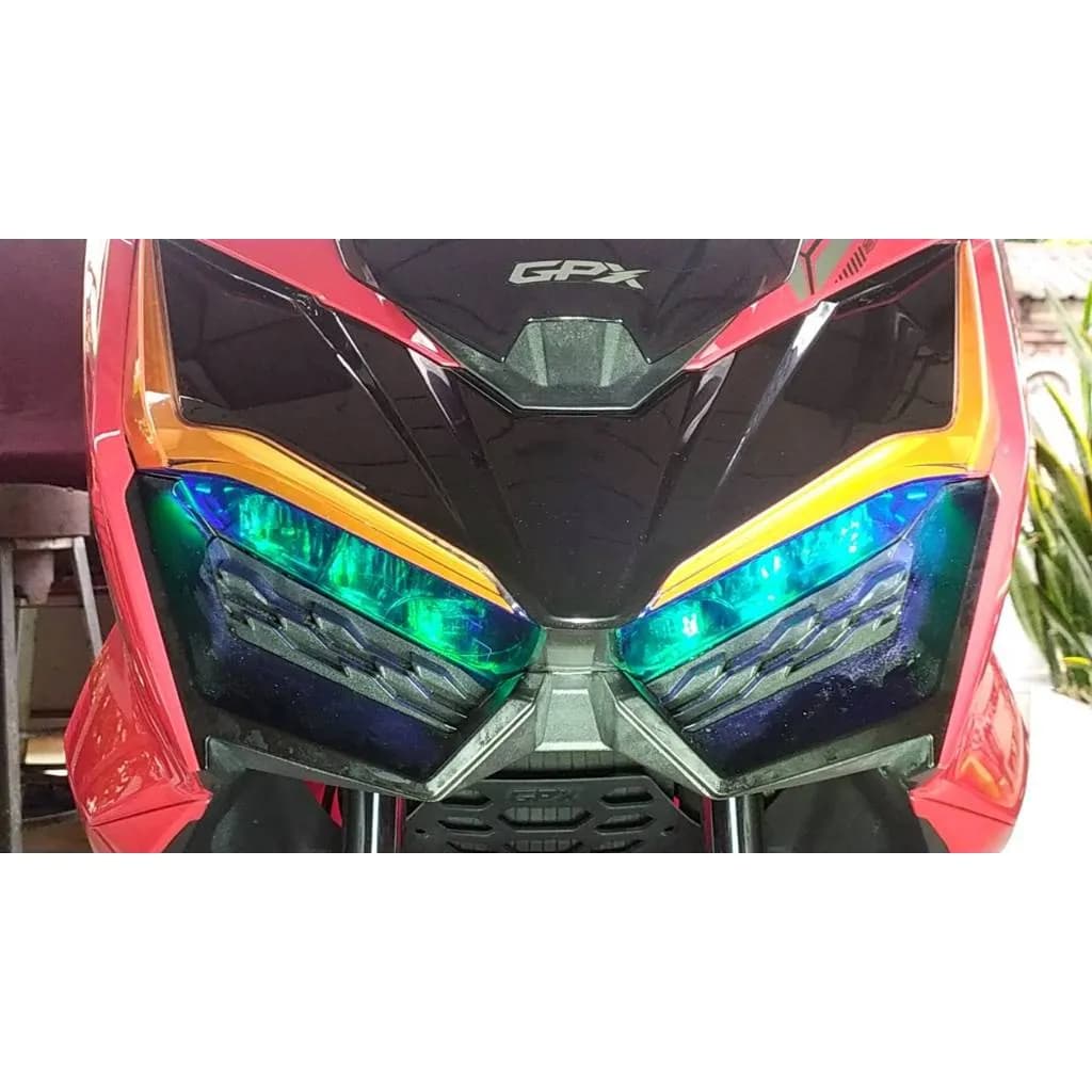GPX DZ3 300 2024 ฟิล์มแต่งไฟหน้า+ไฟหรี่ ฟิล์มนำเข้าแบบ3ชั้น ฟิล์มกันรอยเกรดพรีเมี่ยม ป้องกันและลบรอยขีดข่วน สีสันสวยสดใส