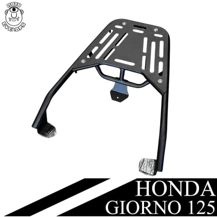 แร็คท้ายตรงรุ่น Honda Giorno 125 ติดตั้งง่าย ทนทาน
