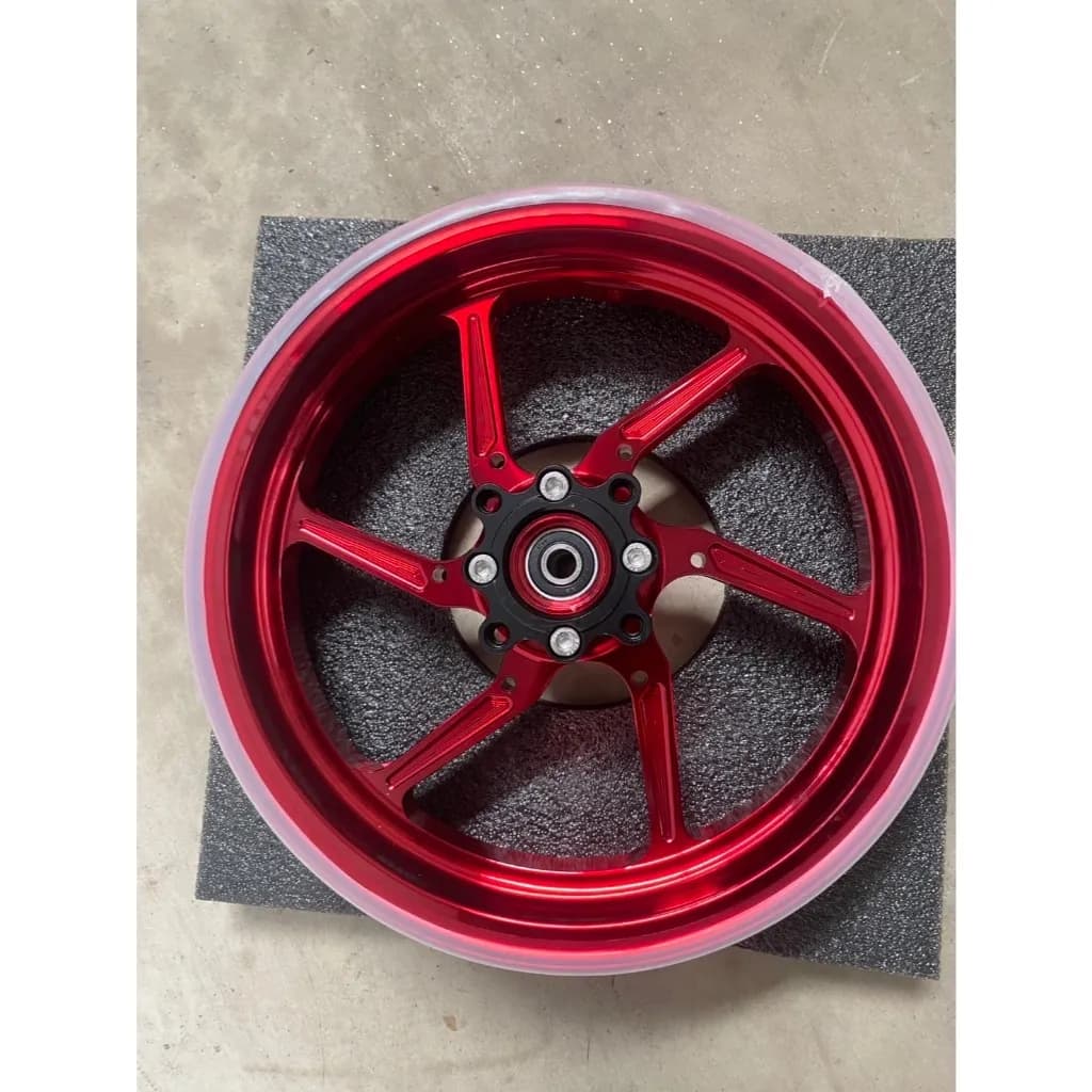 ชุดล้อแต่ง CNC สำหรับ Honda Giorno PRORACING ขนาด 12XMT2.50 มาตรฐาน DOT