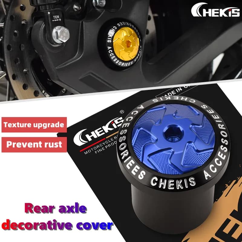Chekis สําหรับ HONDA ADV160 ADV150 ADV 150 160 ดัดแปลงเพลาด้านหลังฝาครอบป้องกันสนิมด้านหลังสวิงอาร์มป้องกันอุปกรณ์ตกแต่ง