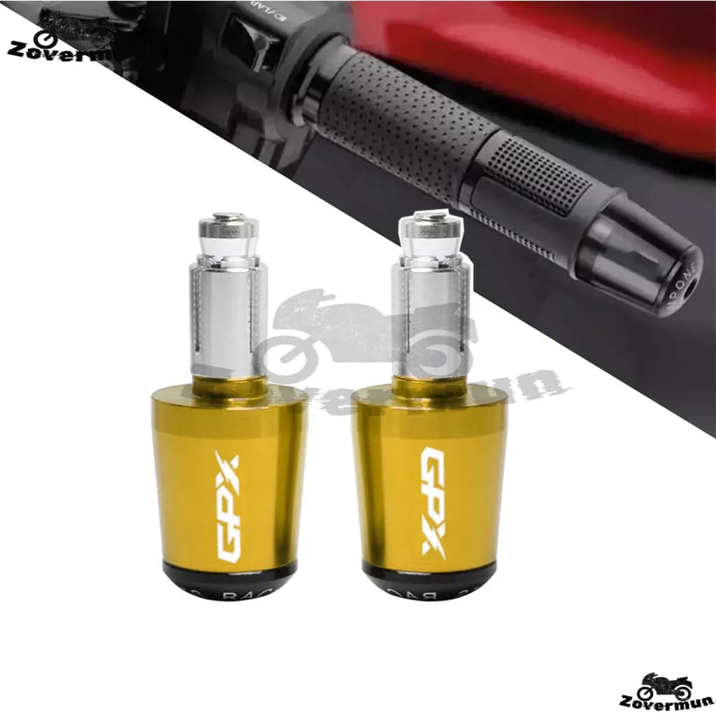 ปลายแฮนด์มอเตอร์ไซค์ CNC Precision Alloy 7/8" (22 มม.) สำหรับ GPX Legend 250 Racer 200 DEMON 150GR 125 GR 200R Drone GR200R Racer200 - Bar End Plug คุณภาพสูง