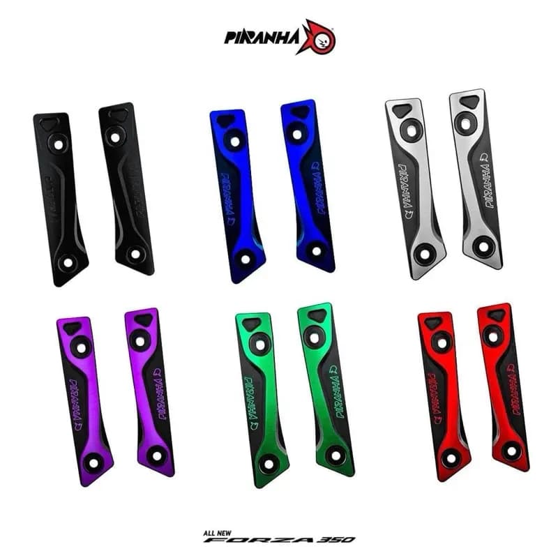 แผ่นปิดกันตก Forza350 2สี FORZA-300 G2/FORZA-350/ADV-350 PIRANHA (ปิรันย่า)