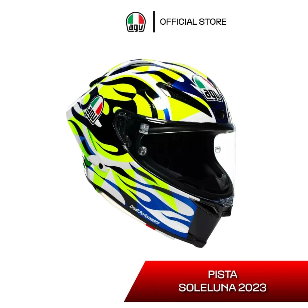 หมวกกันน็อค AGV PISTA GP RR SOLELUNA 2023 (คาร์บอนแท้ 100%)