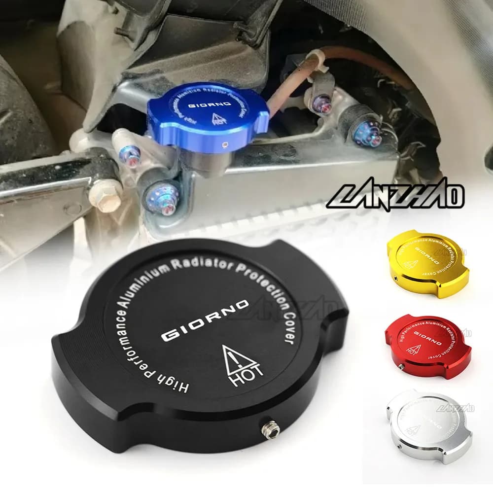 ฝาครอบหม้อน้ำอลูมิเนียม Honda Giorno 125 / Giorno+