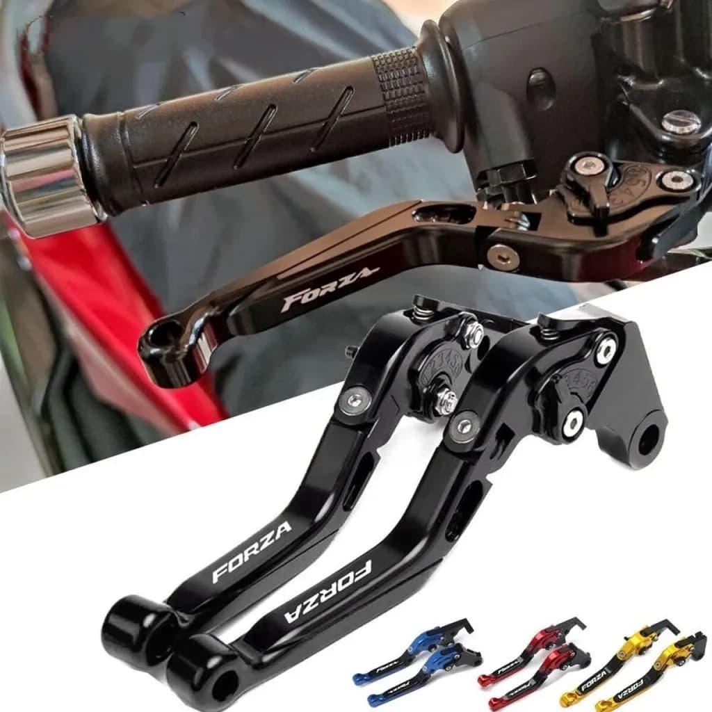 สำหรับ Honda Forza 350 FORZA300 Forza 300 Forza 250 Forza 125 2010-2023 Forza350 CNC รถจักรยานยนต์ปรับพับขยายเบรคคลัท
