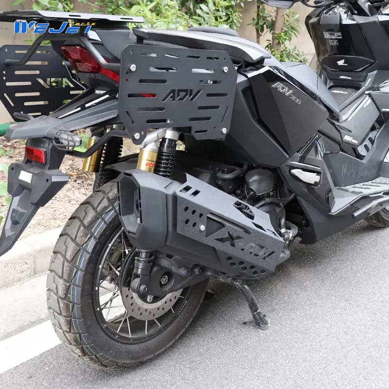 การ์ดท่อ กันร้อน ADV350 / ADV160 | ครอบท่อมอเตอร์ไซค์ หนาพิเศษ ทนความร้อน ตรงรุ่น