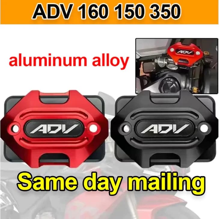 【YH MOTO】HONDA ADV150 ADV160 ADV350 ฝาครอบน้ํามันเบรกรถจักรยานยนต์ CNC สําหรับ
