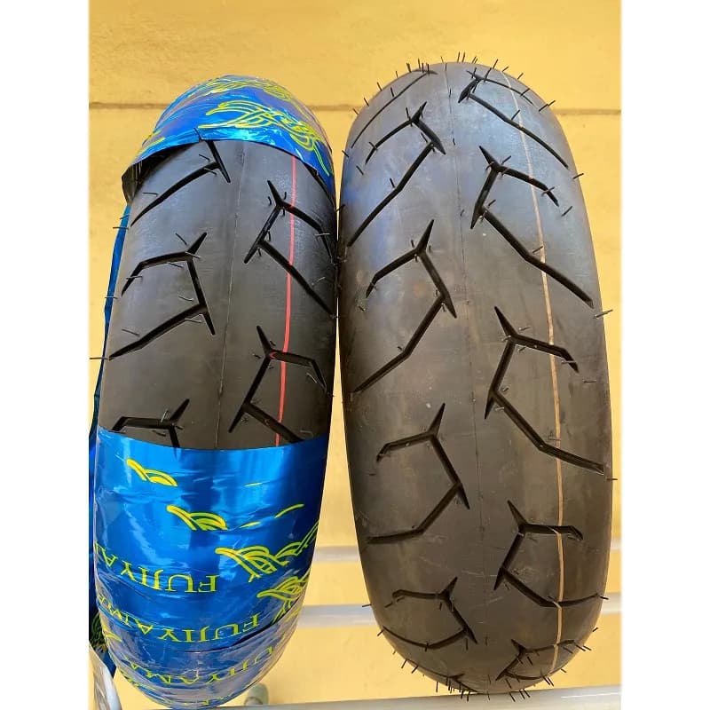 ยางคู่หน้า-หลังขอบ 14" Premium | สำหรับ GPX Demon 150 GR/GN & Aerox (120/70-14 & 140/70-14)