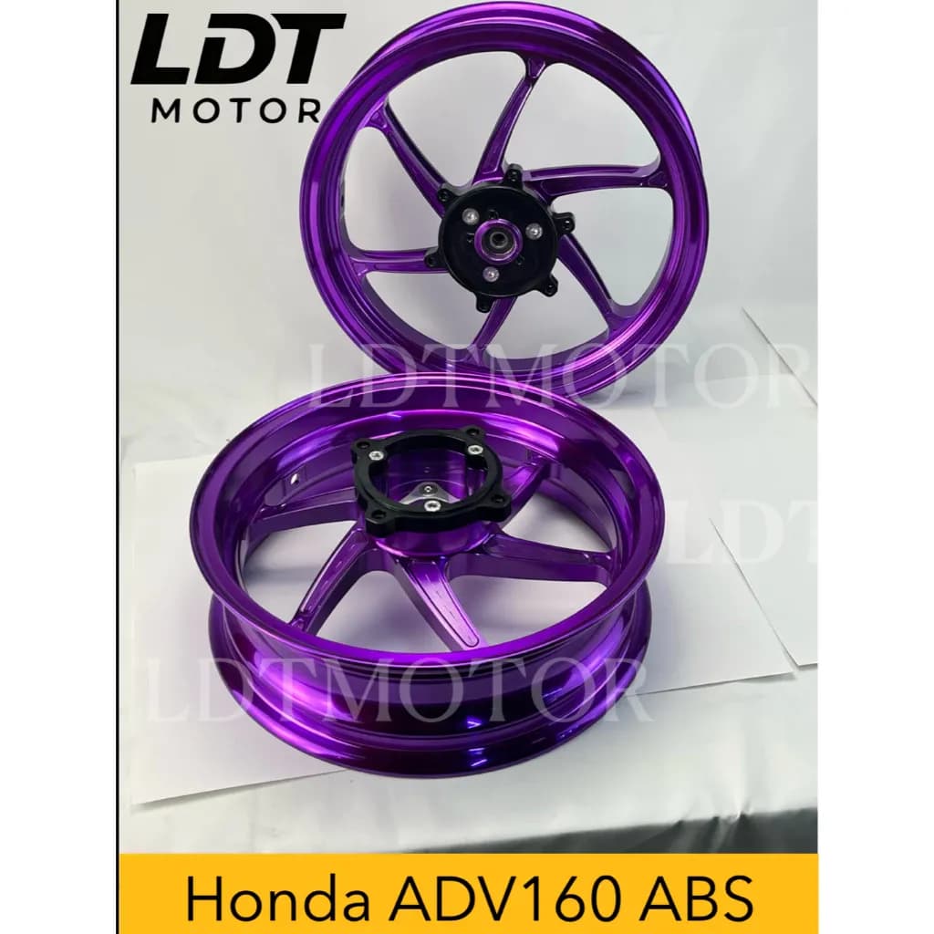 ล้อ ซีเอ็นซี ADV160/ADV150 รถจักรยานยนต์ล้อล้อด้านหน้า47เซนติเมตรล้อหลัง43เซนติเมตรชุด