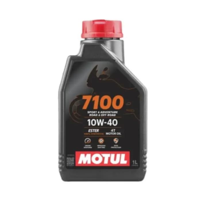 MOTUL น้ำมันเครื่องสังเคราะห์ 100% รุ่น 7100 4T 10W-40 (1 ลิตร)
