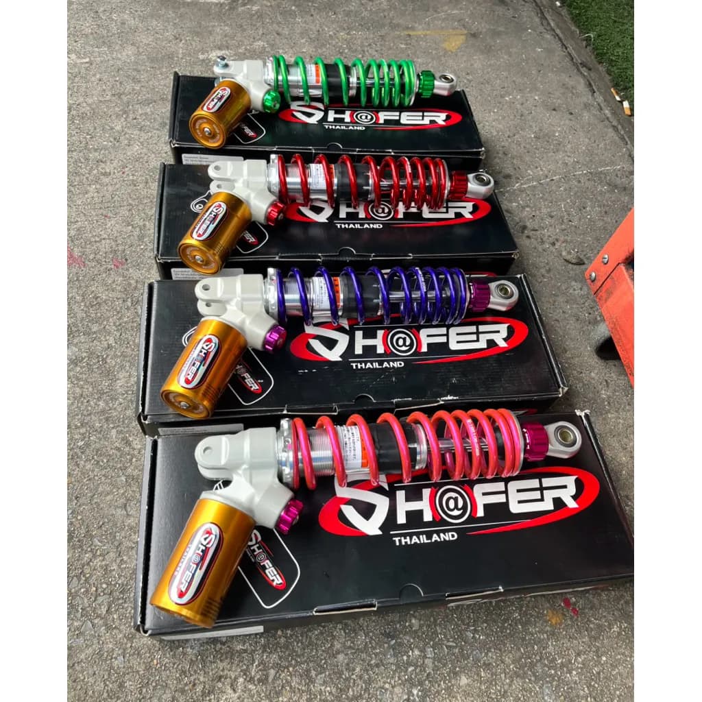 โช้คหลัง SHAFER Honda Giorno/Lead 320 มม. ปรับรีบาวด์ได้