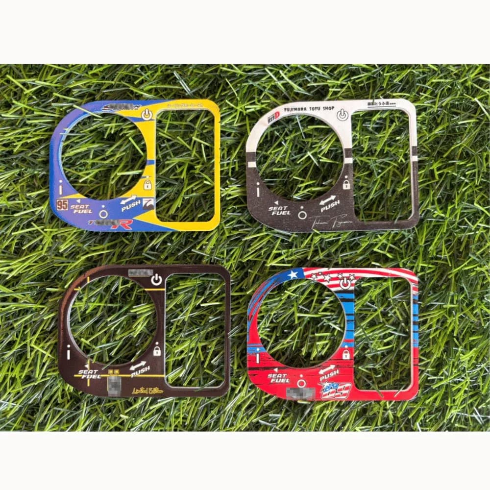 ครอบสวิตซ์กุญแจ PCX150,Forza300,Forza350 ครอบเล็ก ทำจากแผ่นอะคริลิค พร้อมกาวสองหน้า V1