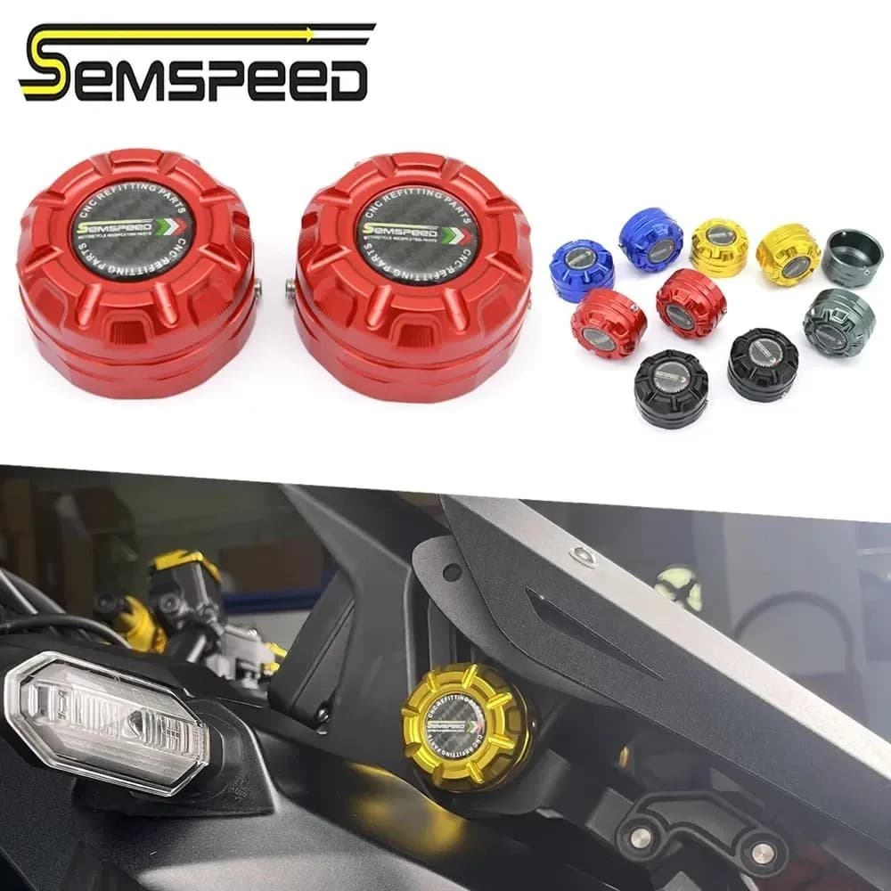 ครอบตัวปรับชิว CNC Semspeed V2 สำหรับ ADV150 / ADV160 / ADV350 ครอบตัวปรับชิว ADV V2