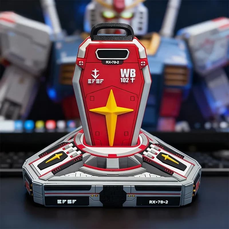 เคสกุญแจ สําหรับ Honda Pcx160 Adv160 Giorno Adv150 Sh125 Click160 adv350 Forza 350 Gundam Assembly กุญแจซิลิโคน รีโมทการ์ตูน shield shell