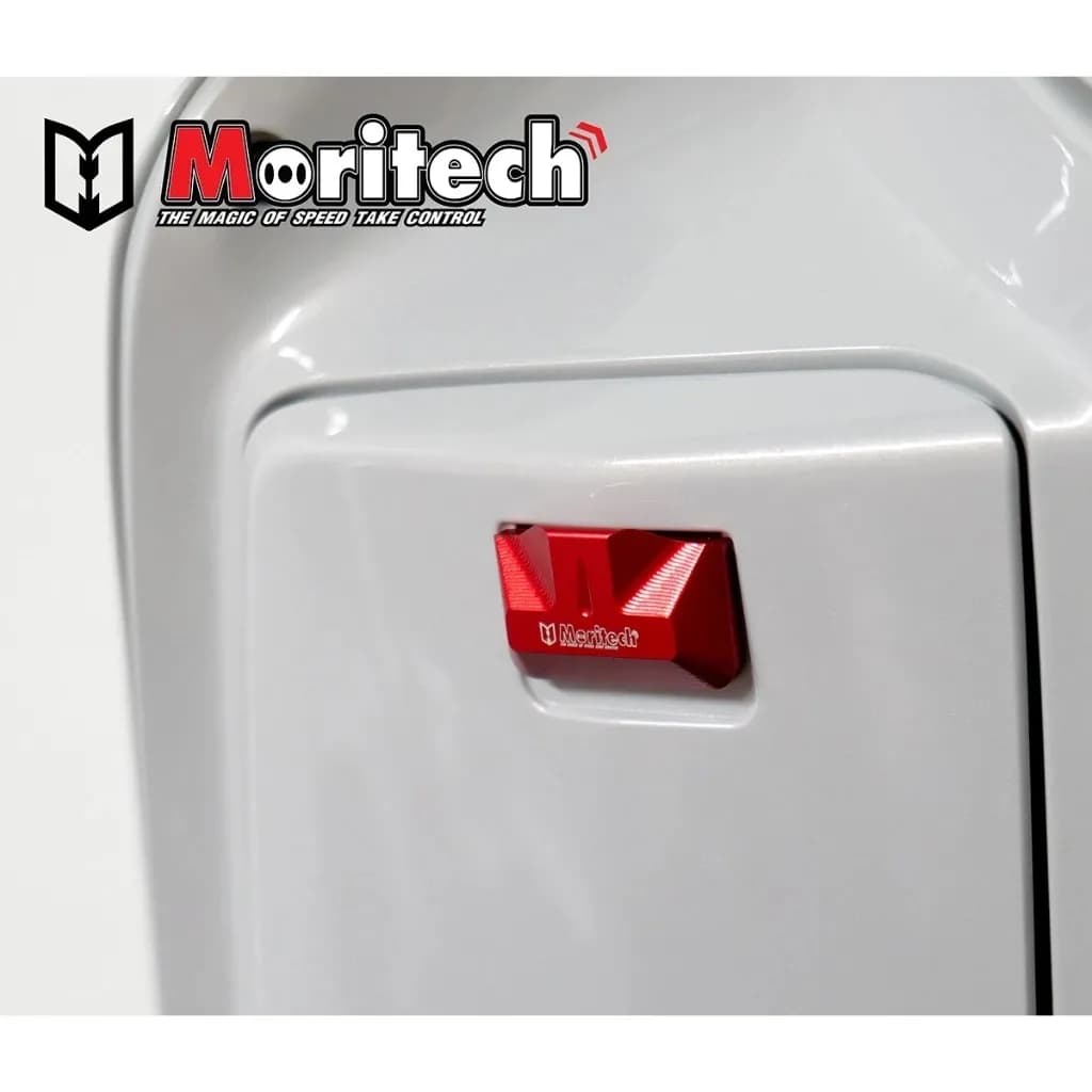 ฝาปิดเก๊ะหน้า MORITECH (CNC) สำหรับ Honda Giorno+ 125 / Lead 125 (2025)