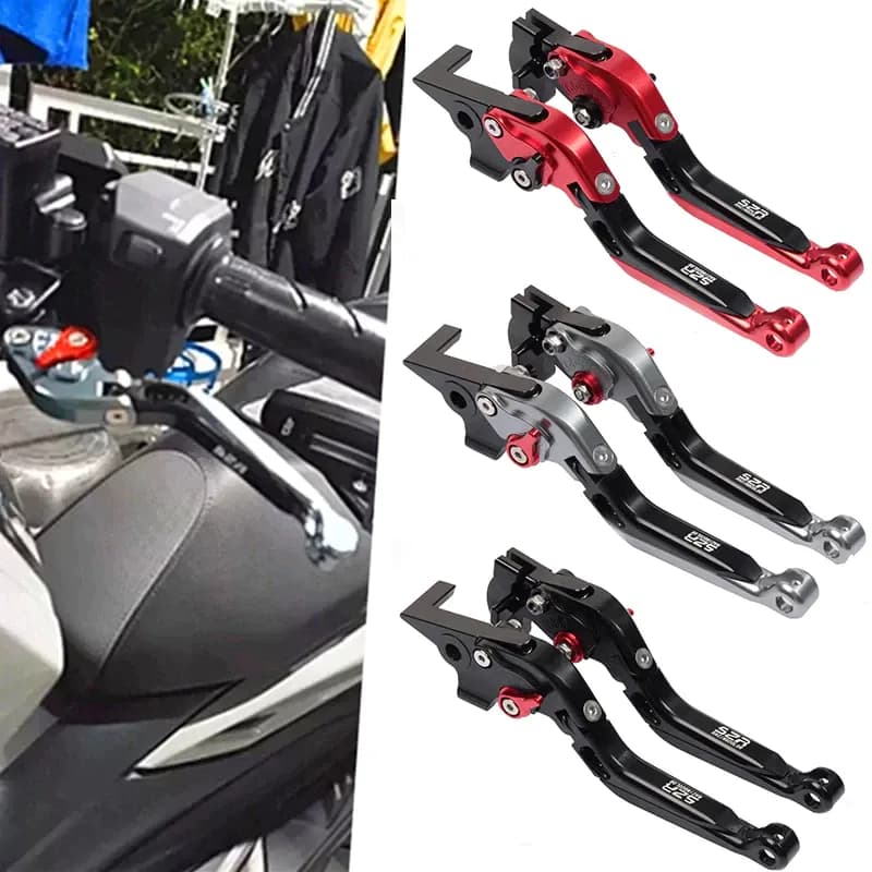 มือเบรกพับได้อลูมิเนียม สำหรับ Honda PCX ADV150 160 CLICK160 ดิสหน้า ดั้มหลัง