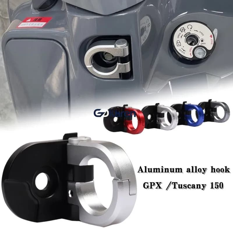 เหมาะสำหรับ GPX Tuscany 150 ตะขอเกี่ยวสัมภาระ ตะขอเกี่ยวอลูมิเนียมอัลลอยด์ อุปกรณ์เสริม