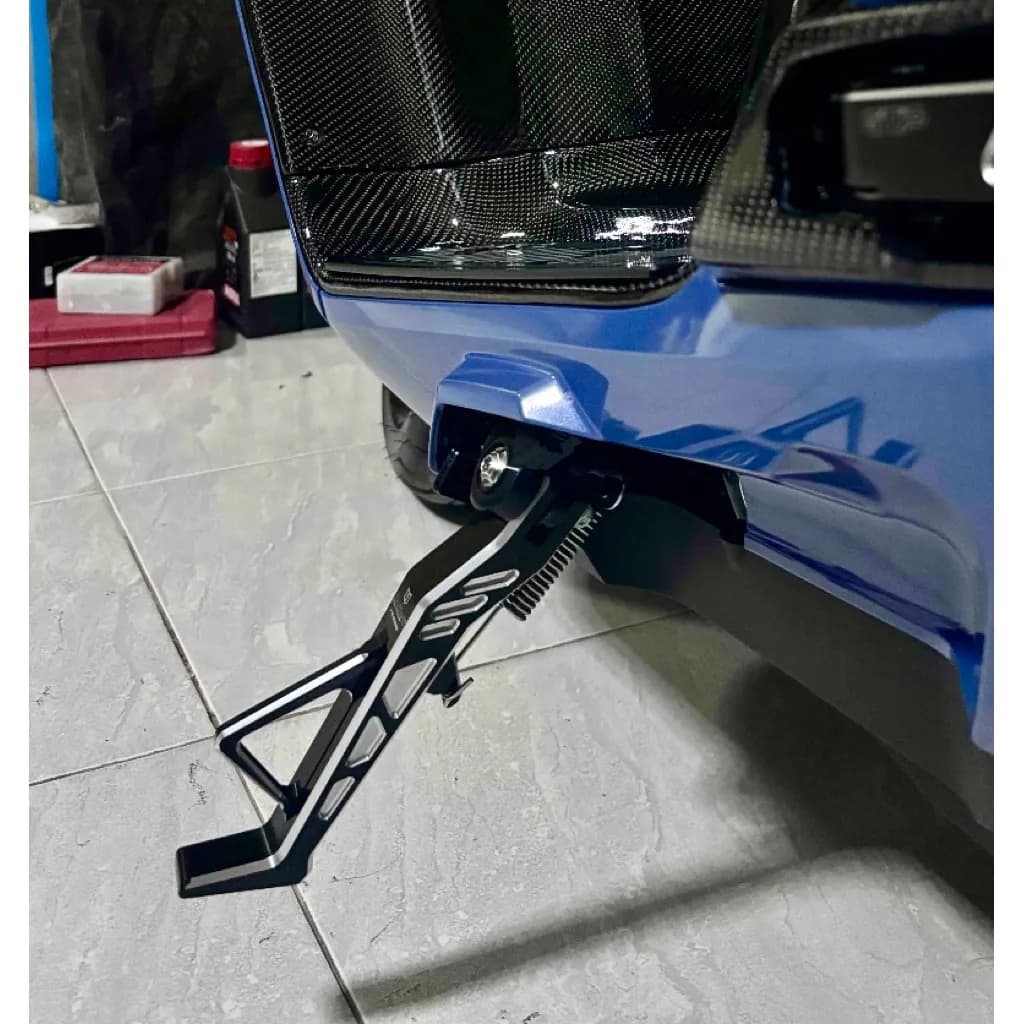 ขาตั้งข้างอลูมิเนียม CNC Moritech 2-Tone สำหรับ Honda Giorno+ และ Lead 125