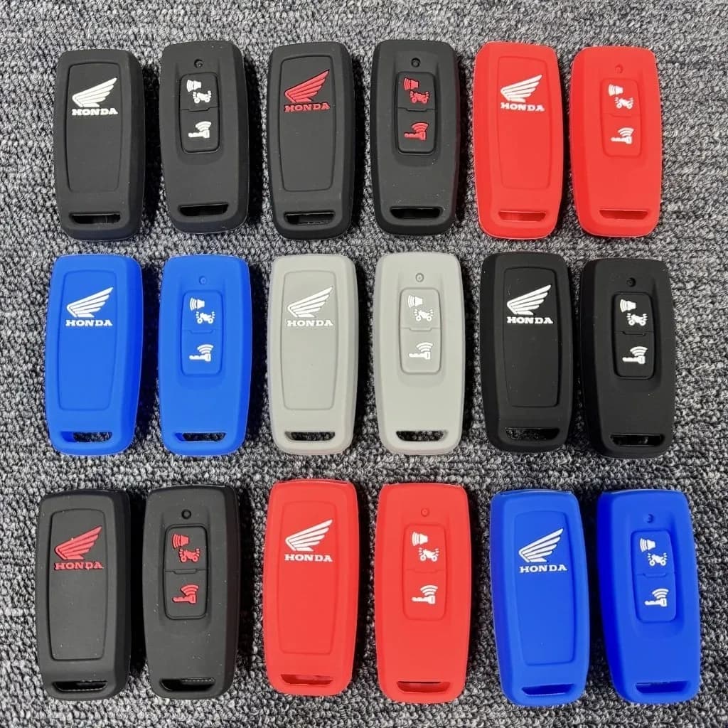 ซิลิโคนกุญแจรีโมทPcx160, Giorno,Click160,ADV350 ,ADV160,Lead 125(4วาล์ว) ,Forza 350 2023 ,Scoopyสีแจ่มๆ (XX61)