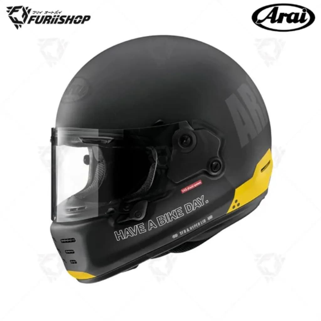 หมวกกันน็อคเต็มใบ Arai CONCEPT-XE HABD Charcoal Black (สินค้าแท้ศูนย์ไทย)