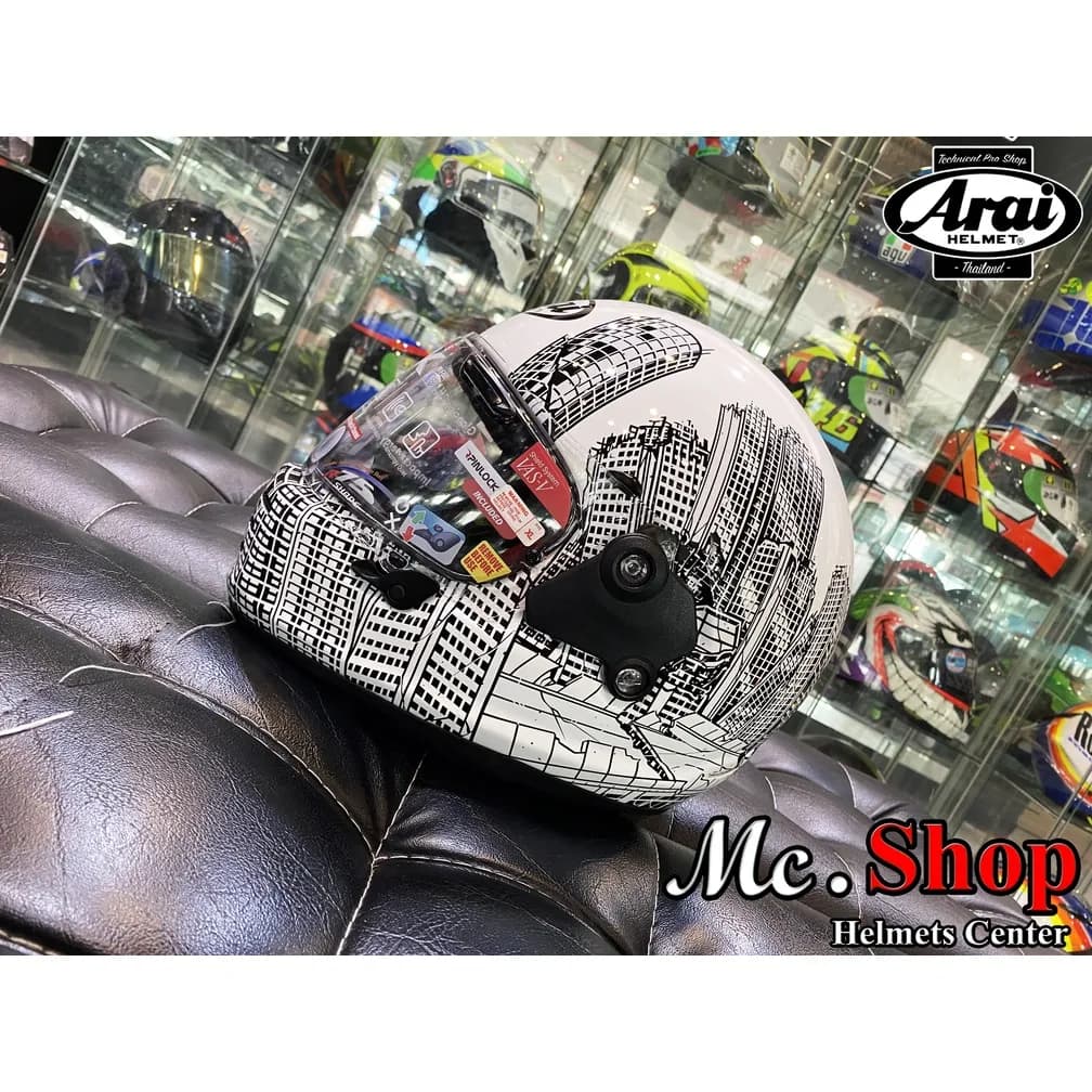 หมวกกันน็อค ARAI CONCEPT-X ROARS ดีไซน์นีโอคลาสสิก มาตรฐานความปลอดภัยระดับ 5 ดาว