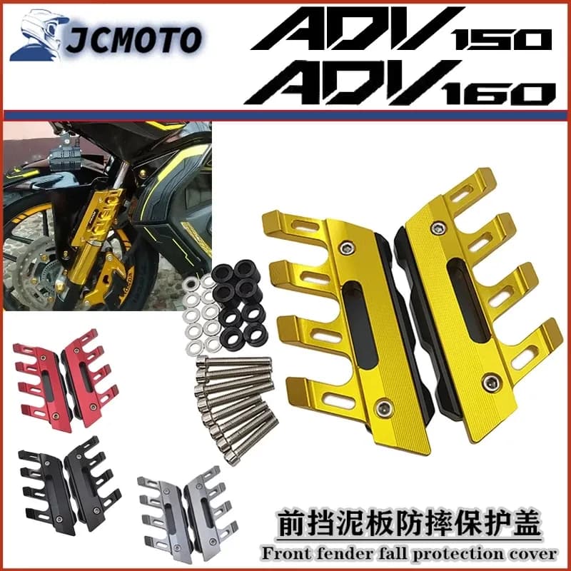 ฝาครอบดิสก์เบรกคาลิปเปอร์ CNC ป้องกันด้านข้าง อุปกรณ์เสริม สําหรับรถจักรยานยนต์ HONDA ADV 160 150