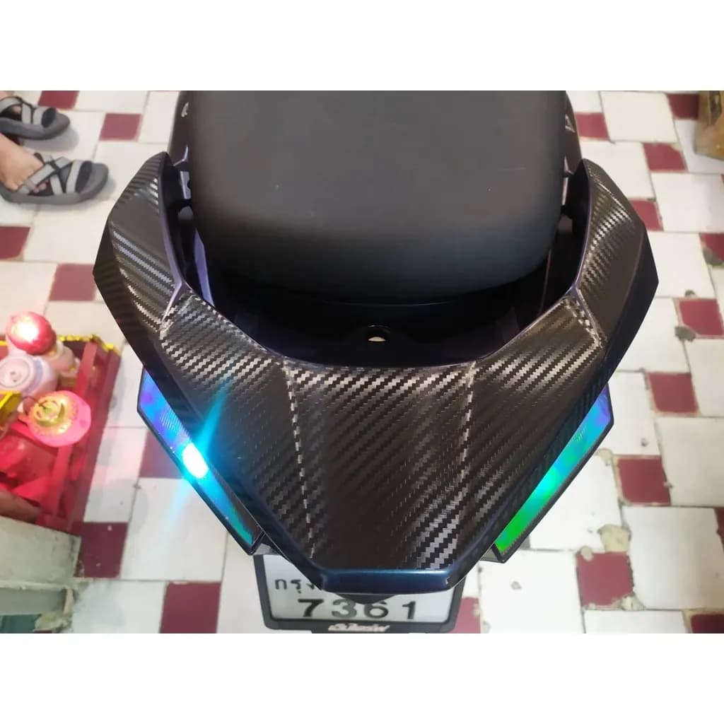 GPX DRONE 2021 ฟิล์มไฟท้ายเต็มดวง แยกชิ้น ป้องกันรอย เพิ่มความสวยงาม