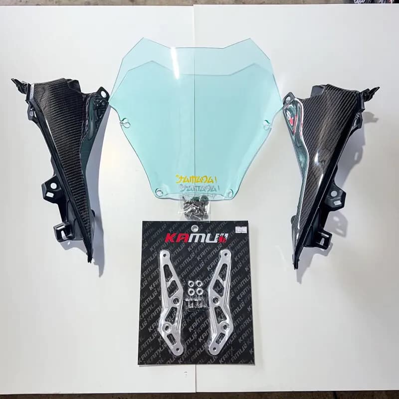 ชุดหน้าซิ่งเล็กคาร์บอน Forza350