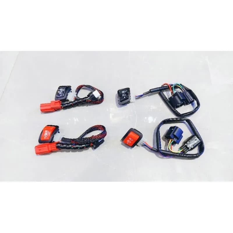 สวิทช์ไฟหน้า 3 สเต็ป (สูง-ต่ำ-ปิด) Honda Giorno 125 / Lead125 | ตรงรุ่น ไม่ต้องตัดสาย สายหนาพิเศษ คุณภาพดี