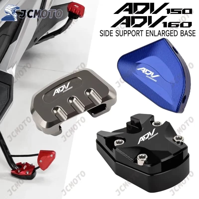 อุปกรณ์เสริมขาตั้งรองเท้า CNC สําหรับรถจักรยานยนต์ Honda ADV 160 150 ADV160 ADV150